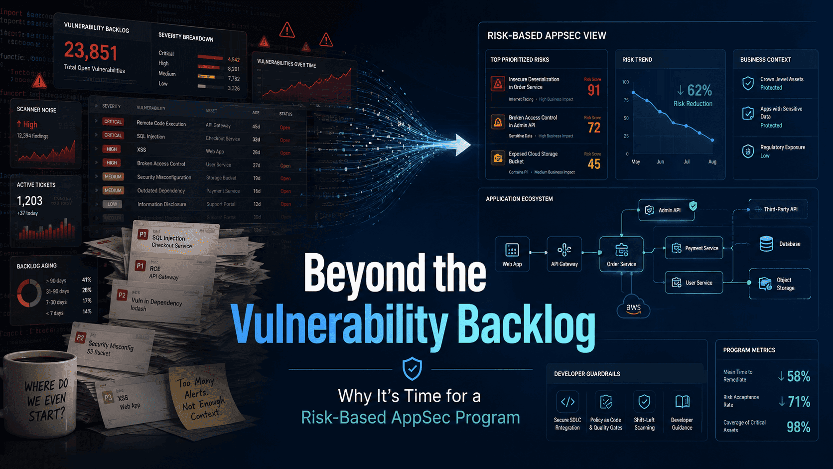 Beyond the Vulnerability Backlog - Why It's Time for a Risk-Based AppSec Program