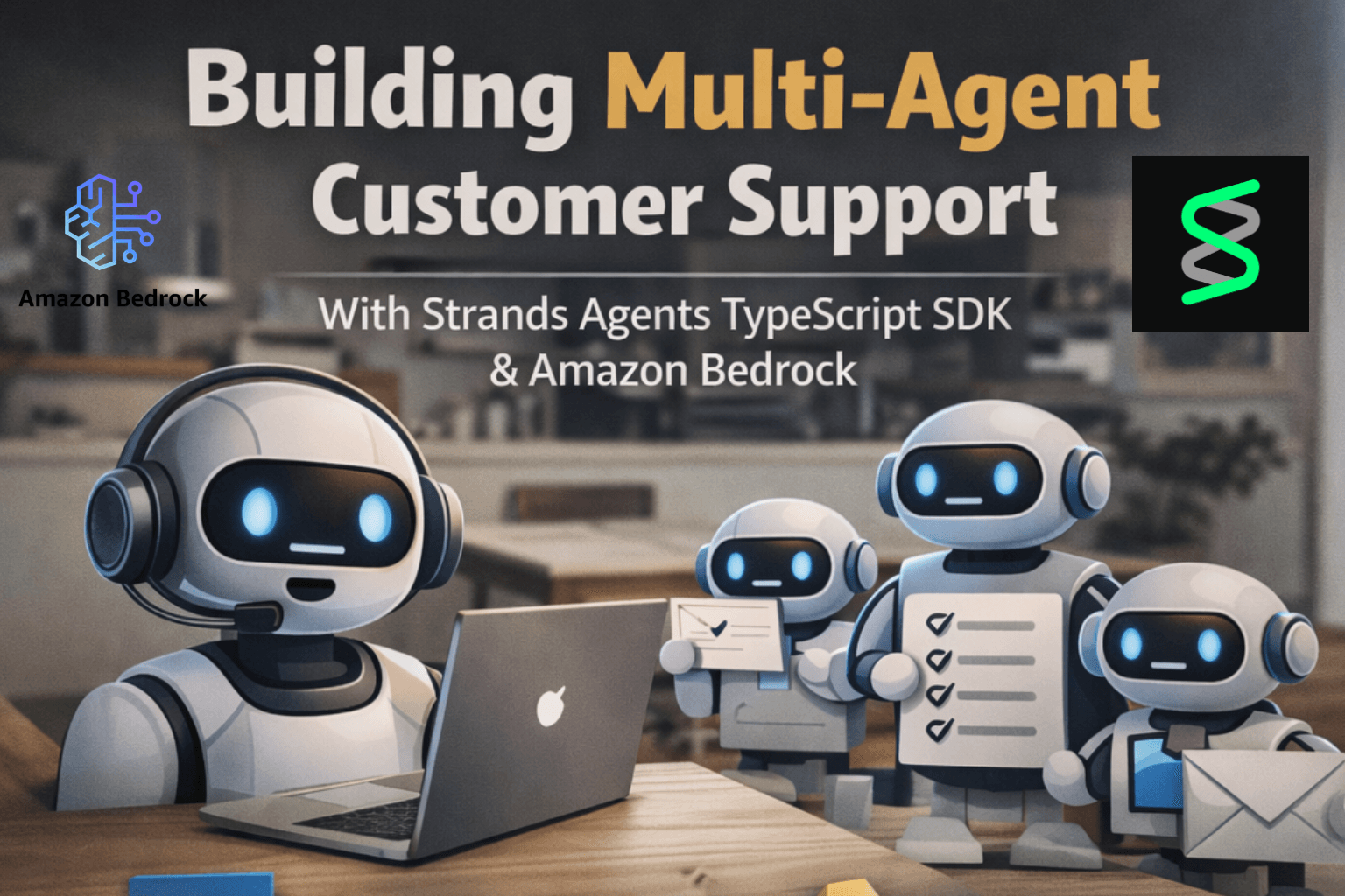 Building multi-agent customer support with Strands Agents TypeScript SDK and Amazon Bedrock