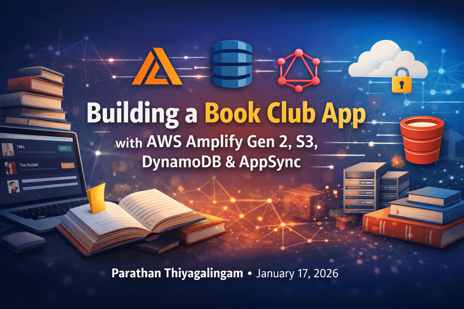 Building a Book Club App with AWS Amplify Gen 2, S3, Dynamo DB & App Sync
