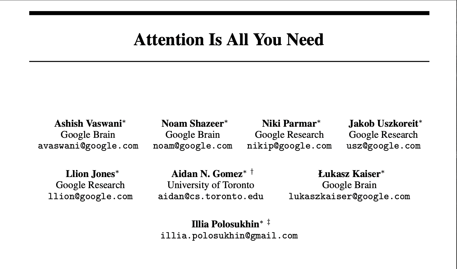 The Transformer Revolution: How “Attention is All You Need” changed AI forever